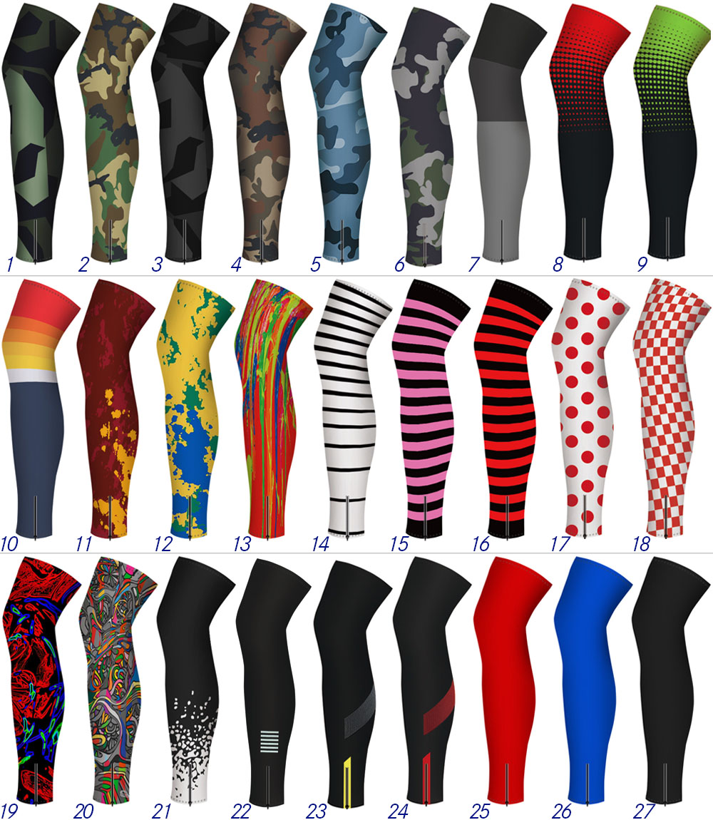 Mountain Biking Sport - Thermal Fleece Cycling Leg Warmers, MTB