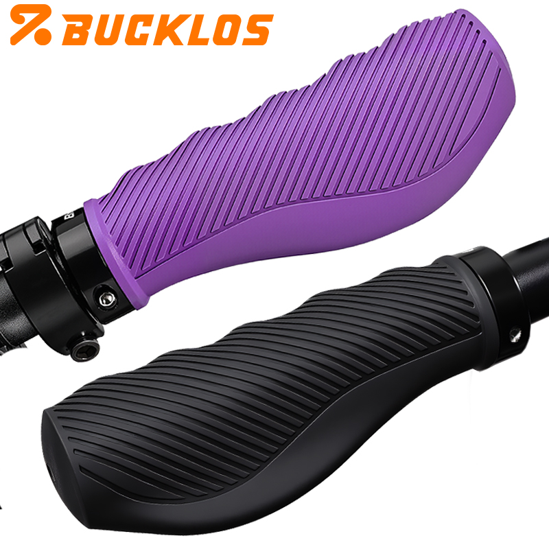 Mtb Grip Lock On - BUCKLOS Mountain Bike Grips Rubber Bicycle