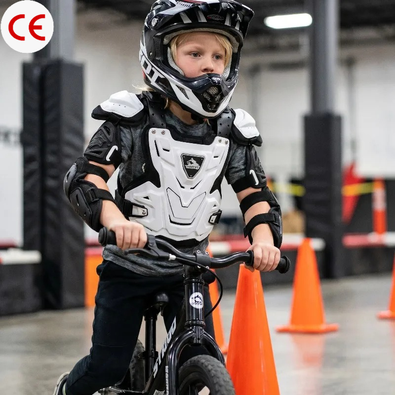 Mountain Biking Sport - Children JXT Wolf AR08 Motorcycle Vest