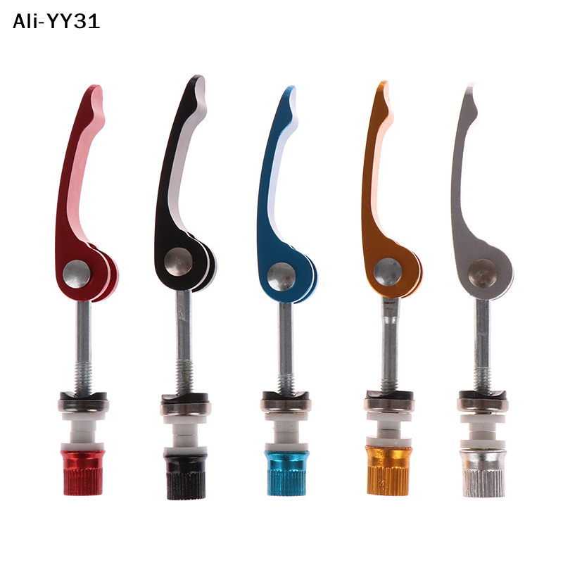 Picture Of Mountain Biking - 【Ya3】Quick Release Bike Seat Post Clamp