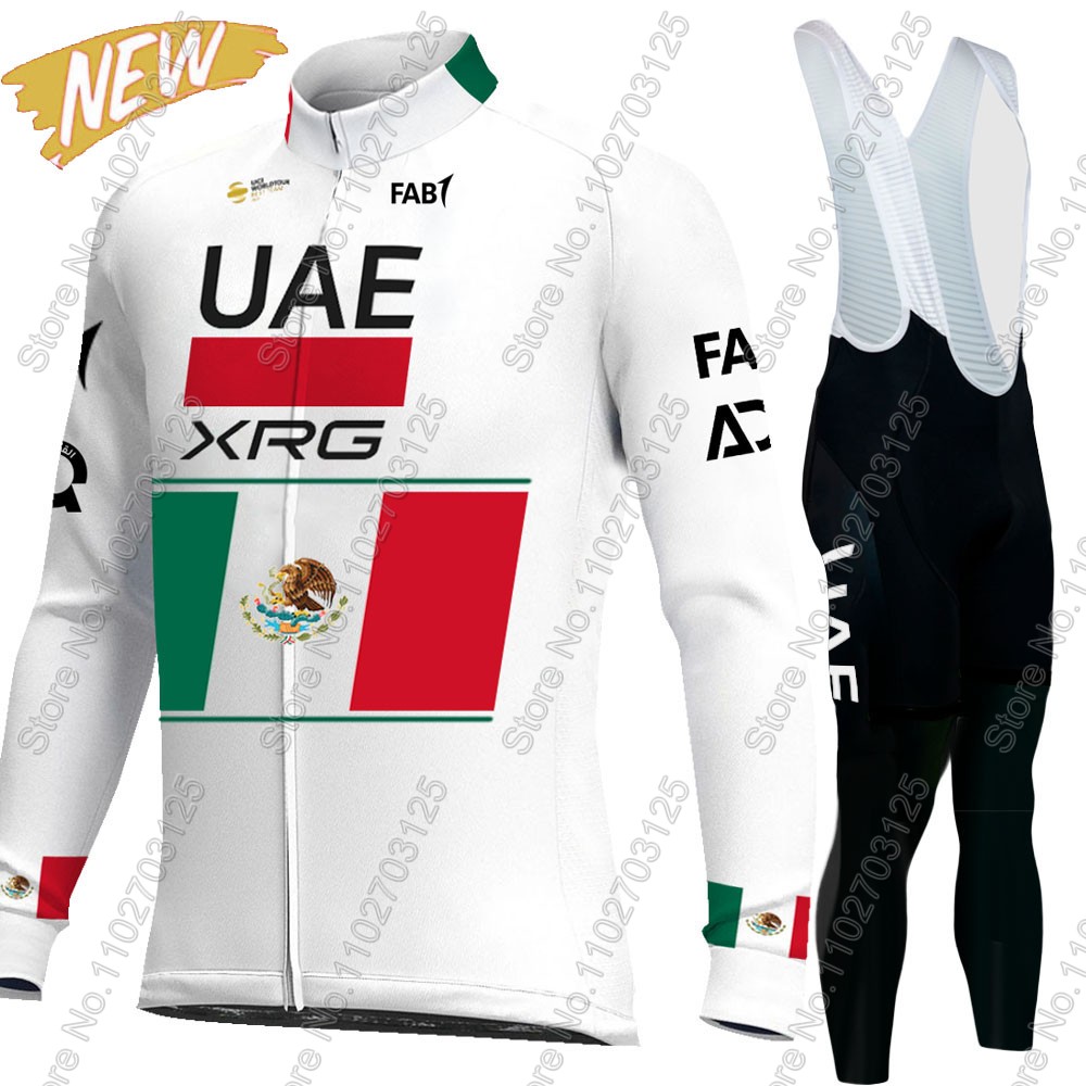 Mountain Biking Trousers - UAE Team Cycling 2026 Mexico Jersey