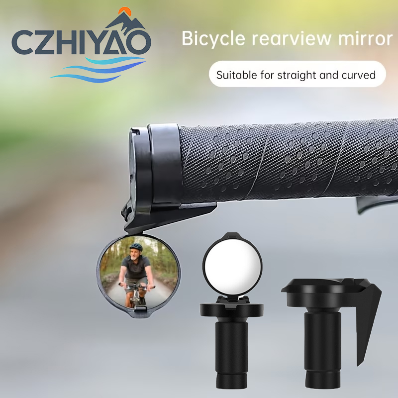 Mountain Biking Definition - CZHIYAO Bicycle Rearview Mirror, High-Definition Convex