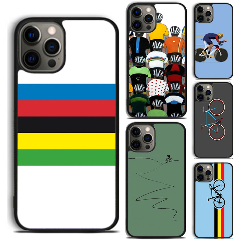 Mountain Biking Cartoon - Mountain Bike Cycling art phone Case