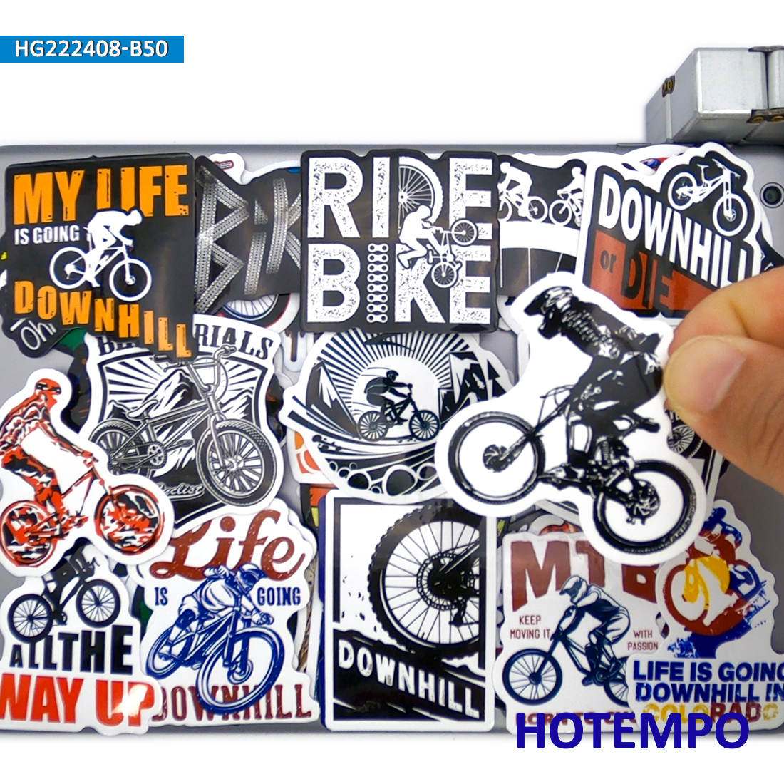 Mountain Biking Sport - 50Pieces Ride Mountain Bike Downhill Adventure