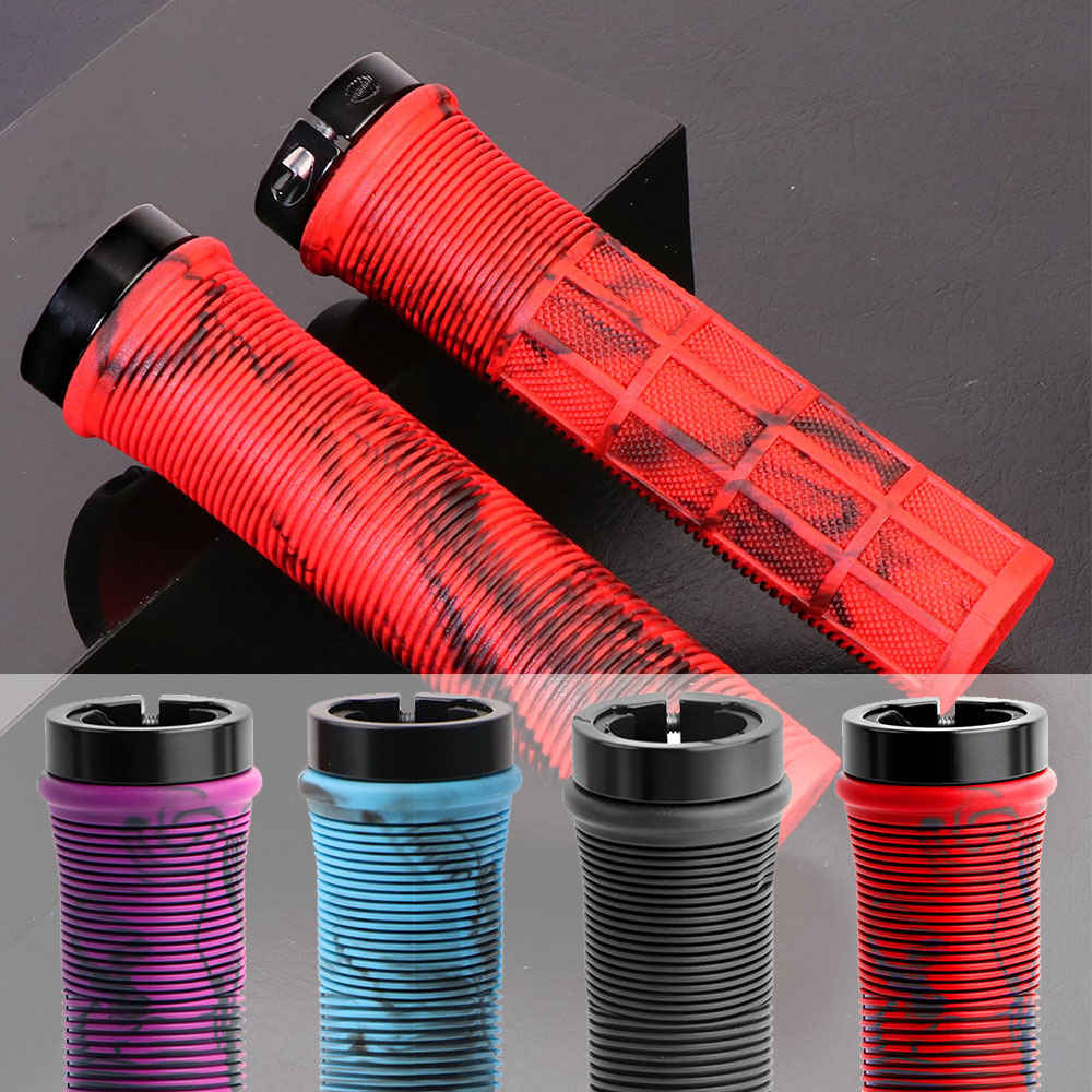 Mtb Grip Lock On - VXM TPE Handlebar Grips MTB Lock-on