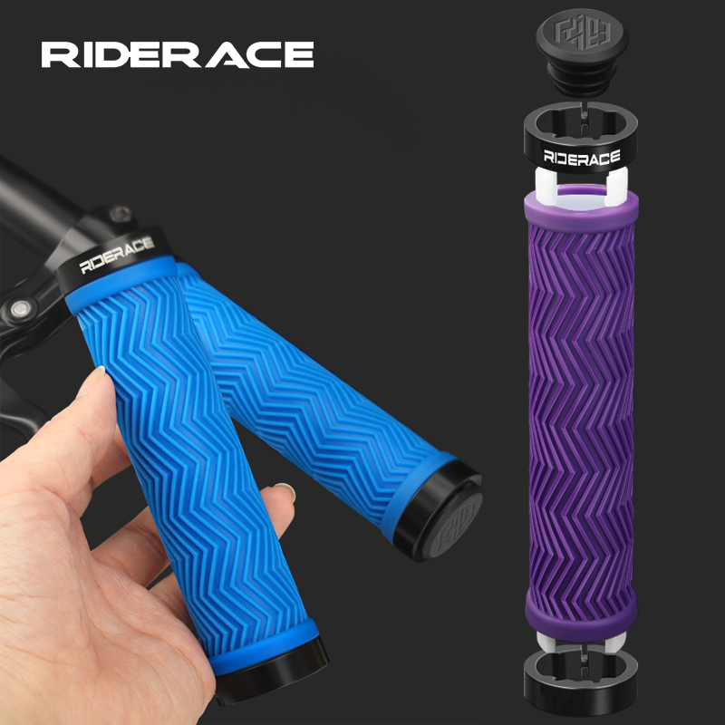 Mtb Grip Lock On - Bicycle Handlebar Grips Non-slip Comfortable Aluminum