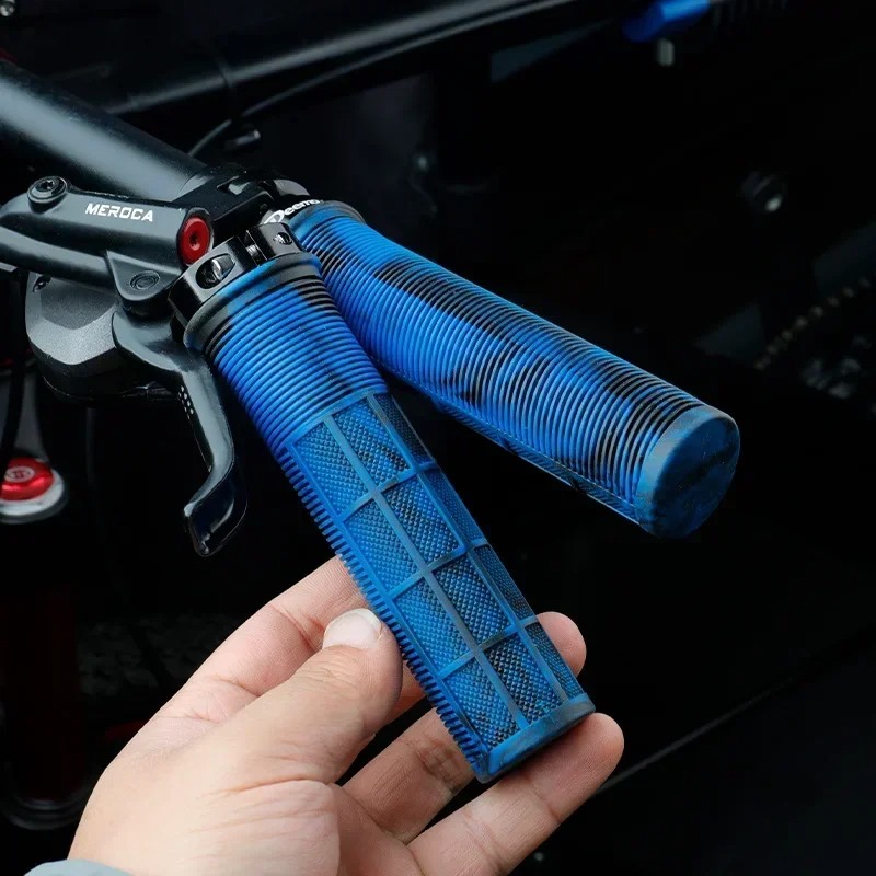 Mtb Grip Lock On - TPR Bicycle Grips Integrated Bicycle Handlebar