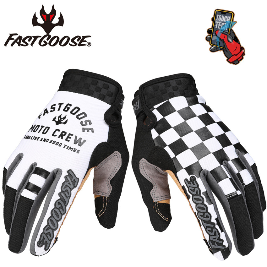 Mountain Biking Sport - Fastgoose Motocross MX Sport Gloves Retro