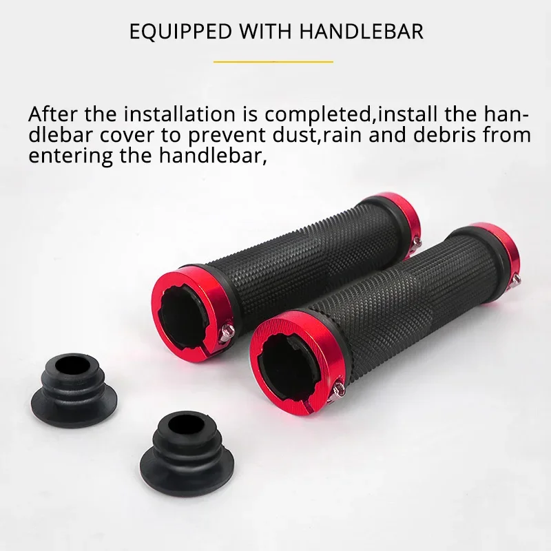 2PCS Lock on Bicycle Grips Rub - Mtb Grip Lock On review and price