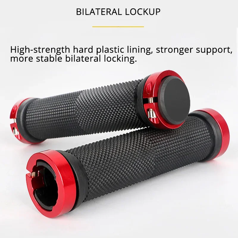 2PCS Lock on Bicycle Grips Rub - Mtb Grip Lock On review and price