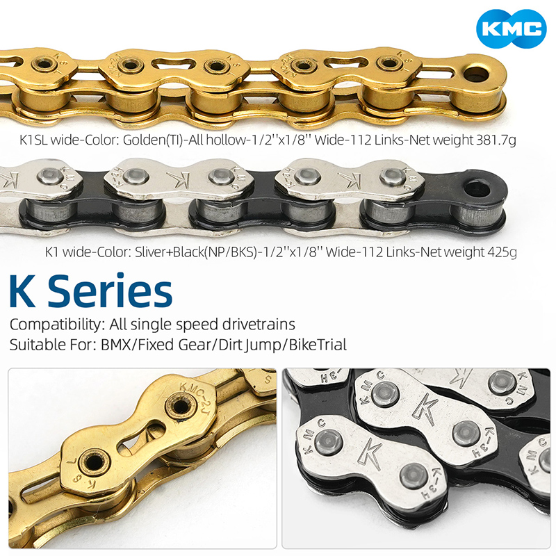 KMC bicycle chain single speed - Mountain Biking Jumps review and price