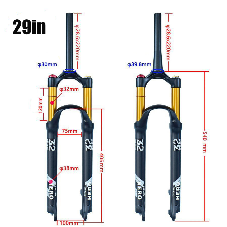 MTB Forks, Bike Suspension Air - Mountain Biking Jumps review and price