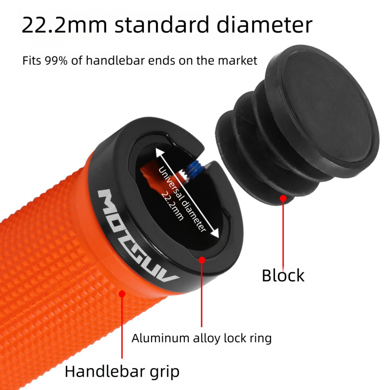 MOTSUV 1 Pair MTB BMX Durable  - Mtb Grip Lock On review and price