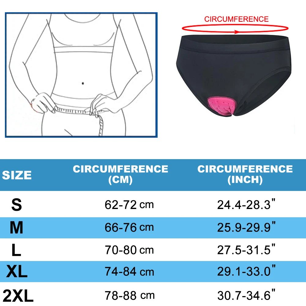 Women Cycling Underwear 3D Pad - Mountain Biking Sport review and price