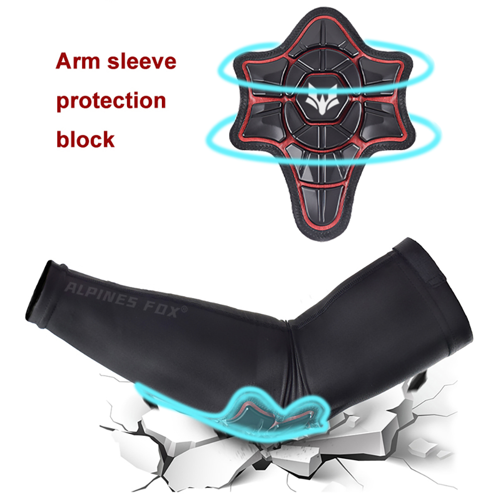 ALPINES FOX Motorcycle Knee Pa - Mountain Biking Knee And Elbow Pads review and price