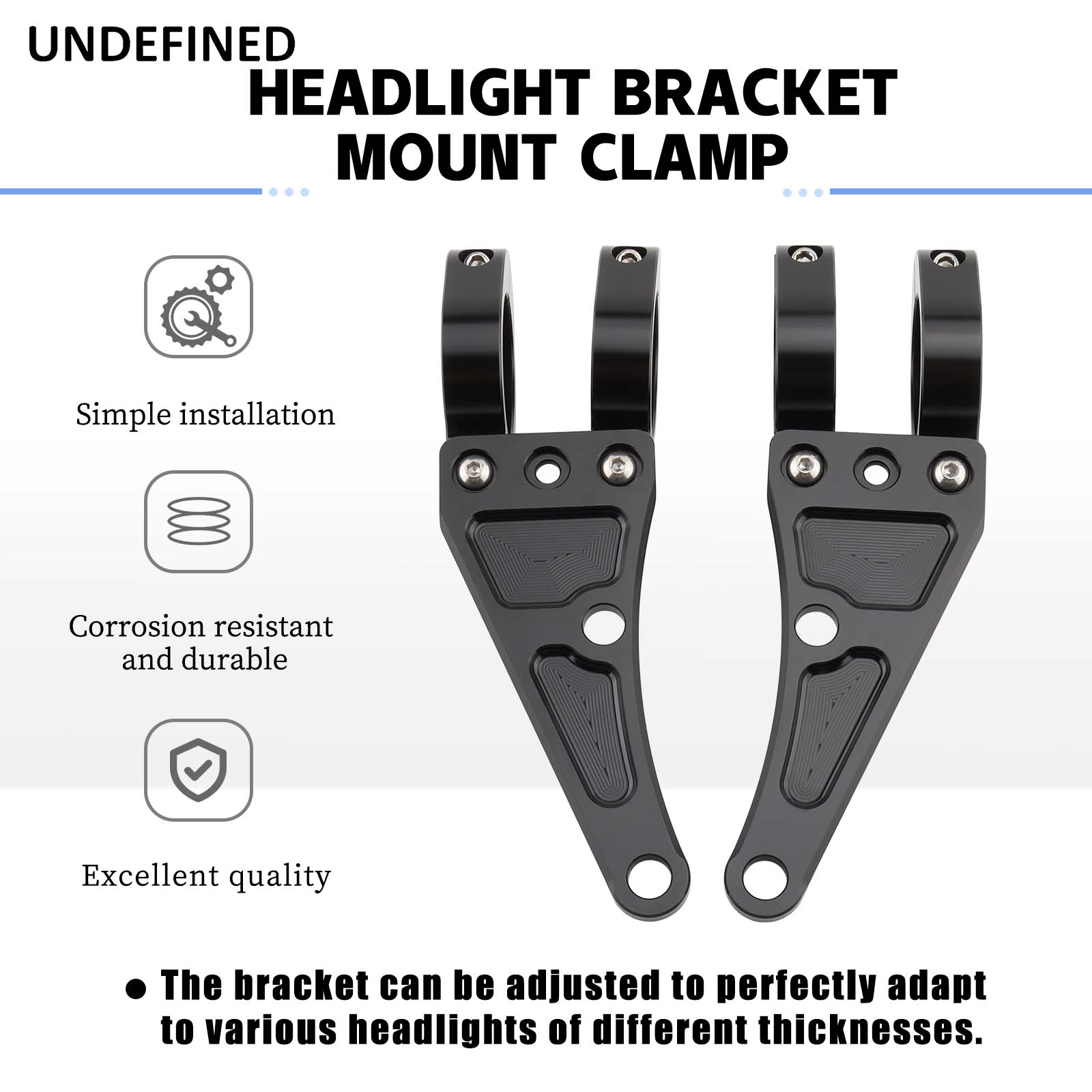 33mm-58mm Headlight Bracket Mo - Mountain Biking Shop review and price