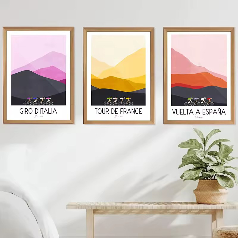 Watercolor Cycling Race Cyclis - Picture Of Mountain Biking review and price