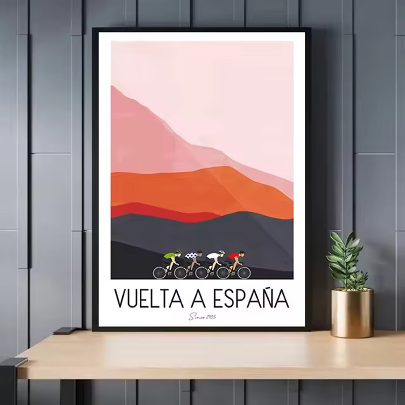 Watercolor Cycling Race Cyclis - Picture Of Mountain Biking review and price