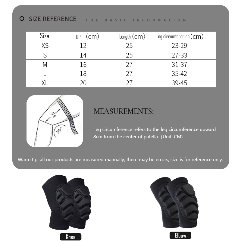 1 Pair Breathable MTB Knee Pro - Mountain Biking Knee And Elbow Pads review and price