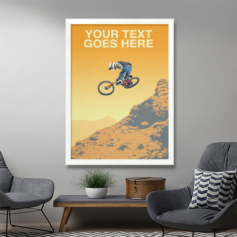 Mountain Bike Trail Poster Sno - Picture Of Mountain Biking review and price