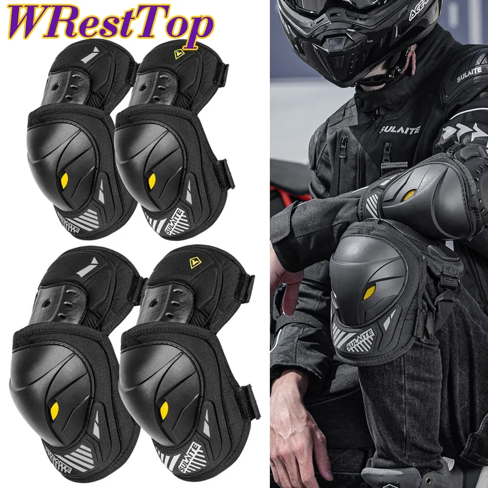 Premium Motorcycle Riding Gear - Mountain Biking Knee And Elbow Pads review and price