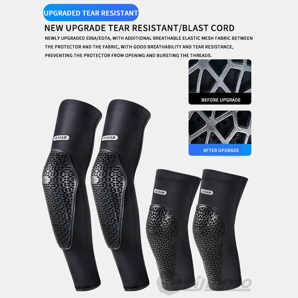 VEMAR Chilled Anti-fall Motorc - Mountain Biking Knee And Elbow Pads review and price
